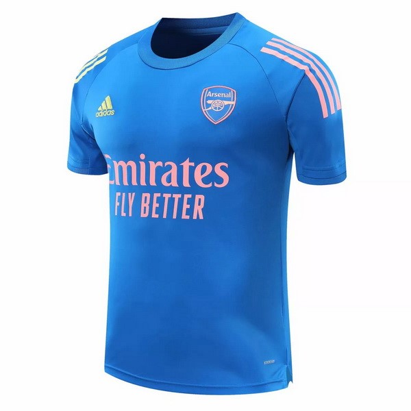 Trainingsshirt Arsenal 2021-2022 Blau Licht Günstige Fußballtrikots